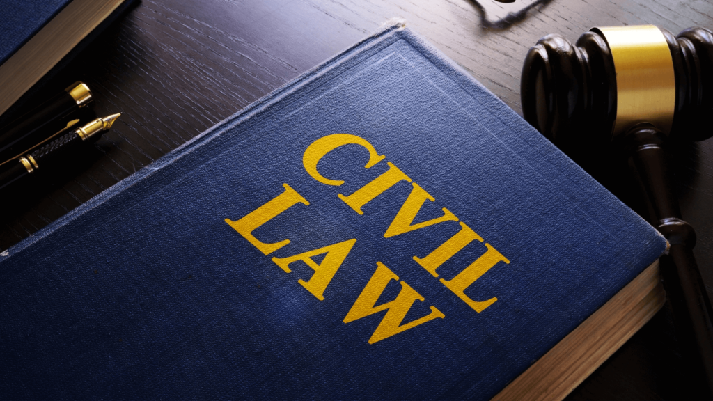 Image showing a civil law book